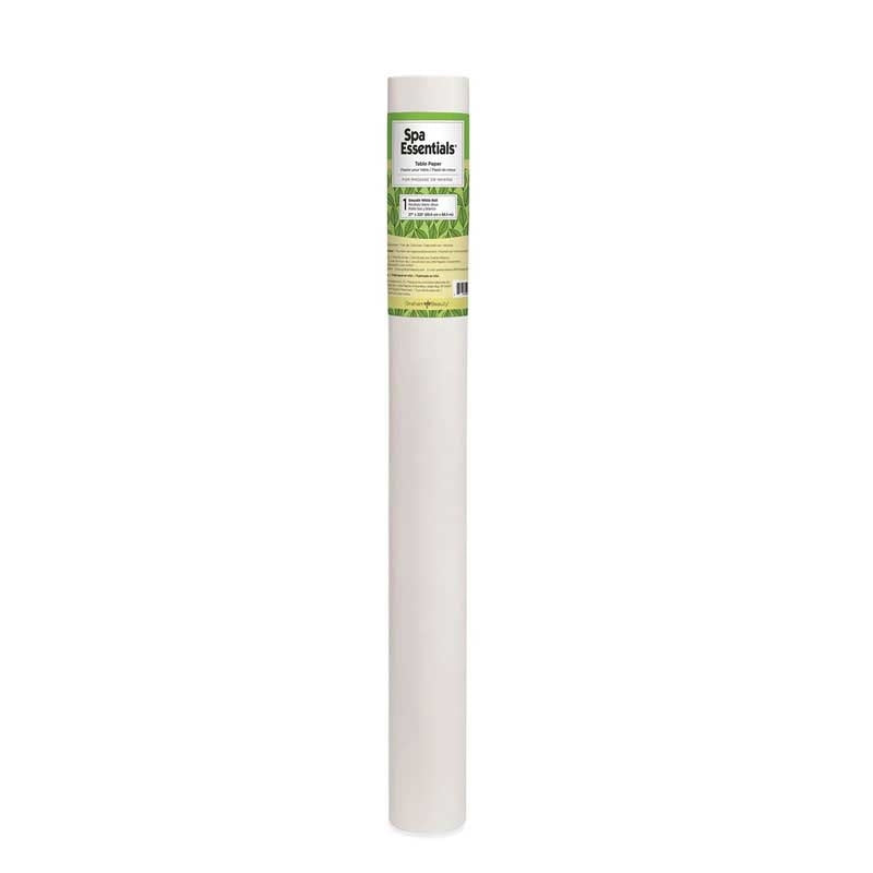 Light Gray Graham Beauty Waxing Table Paper Roll 21x225