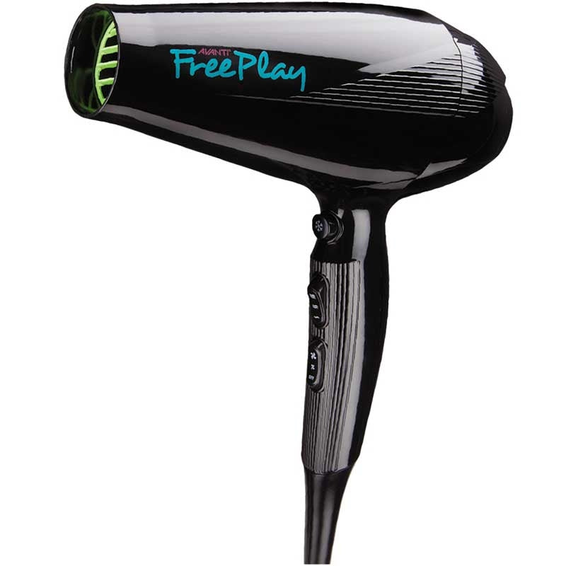 White Smoke Avanti Free Play Ceramic Hairdryer with Diffuser