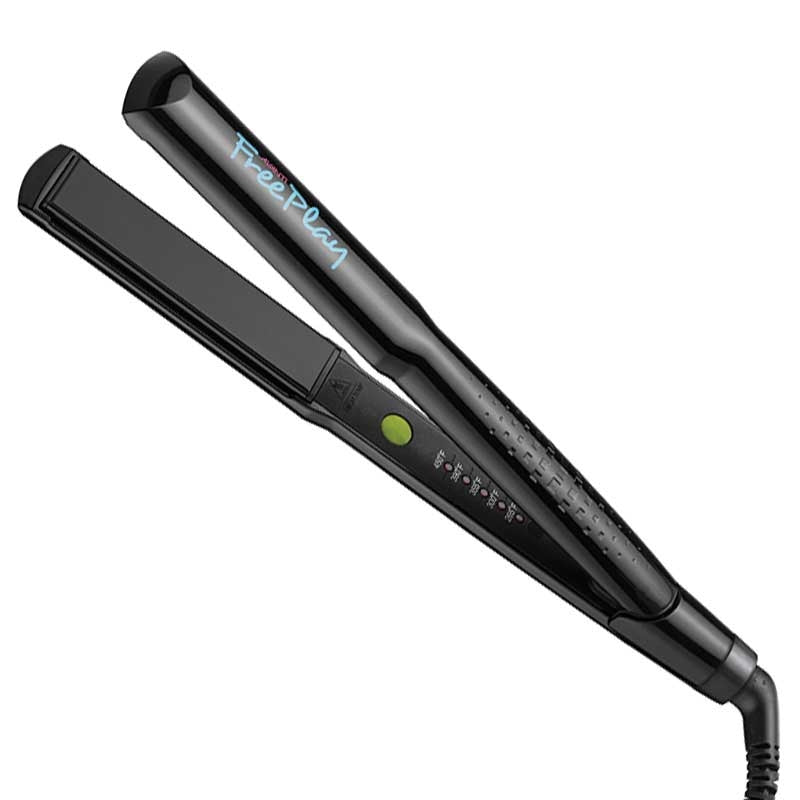 White Smoke Avanti Free Play Tourmaline & Ceramic Flat Iron 1in
