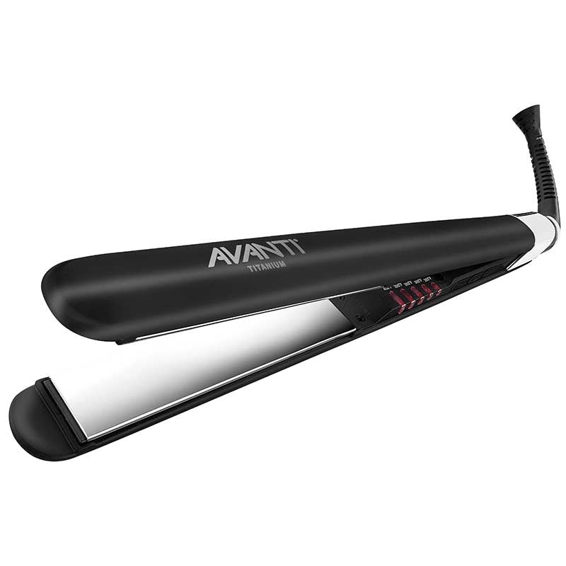 White Smoke Avanti Titanium Flat Iron 1in