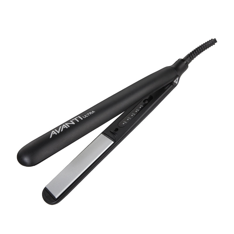 White Smoke Avanti Swipe Flat Iron w/ Touch Technology 1in