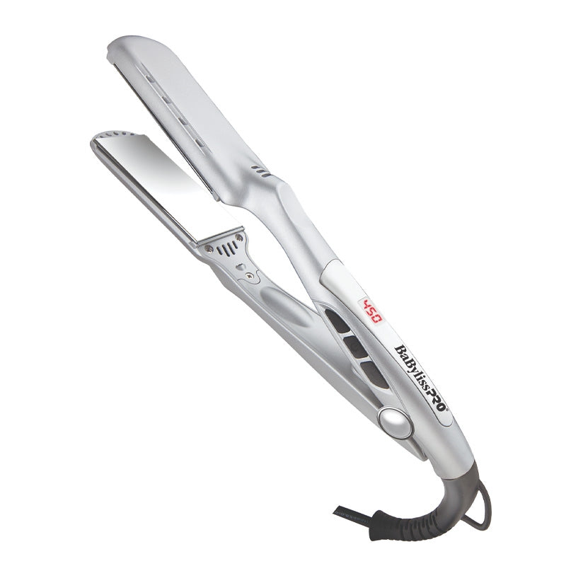 White Smoke BaBylissPRO Nano Titanium Digital Iron 1 3/8in