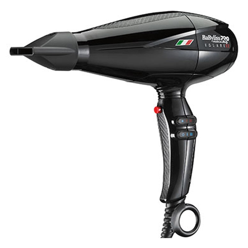 White Smoke BaBylissPRO Volare Ferrari Black Hairdryer