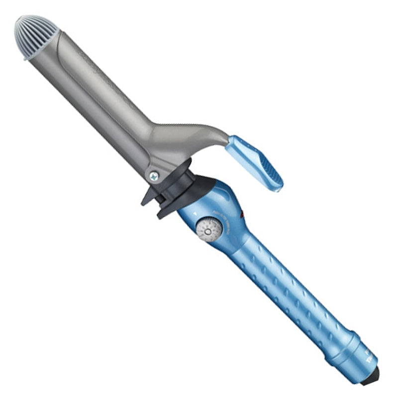 White Smoke BaBylissPRO Clip/Clipless Curling Iron 1in