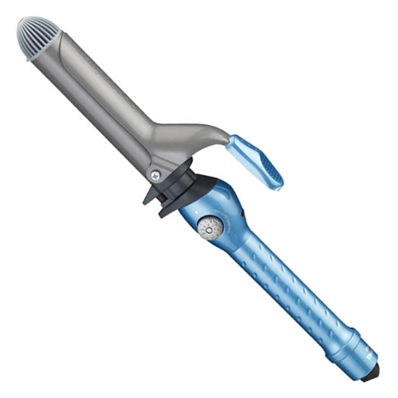 White Smoke BaBylissPRO Clip/Clipless Curling Iron 1.25in