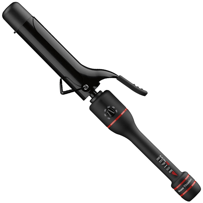 White Smoke BaBylissPRO Zip Curl Curling Iron 11/4in