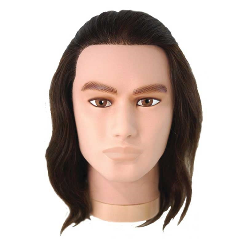 White Smoke BaBylissPRO Deluxe Male Mannequin with No Beard