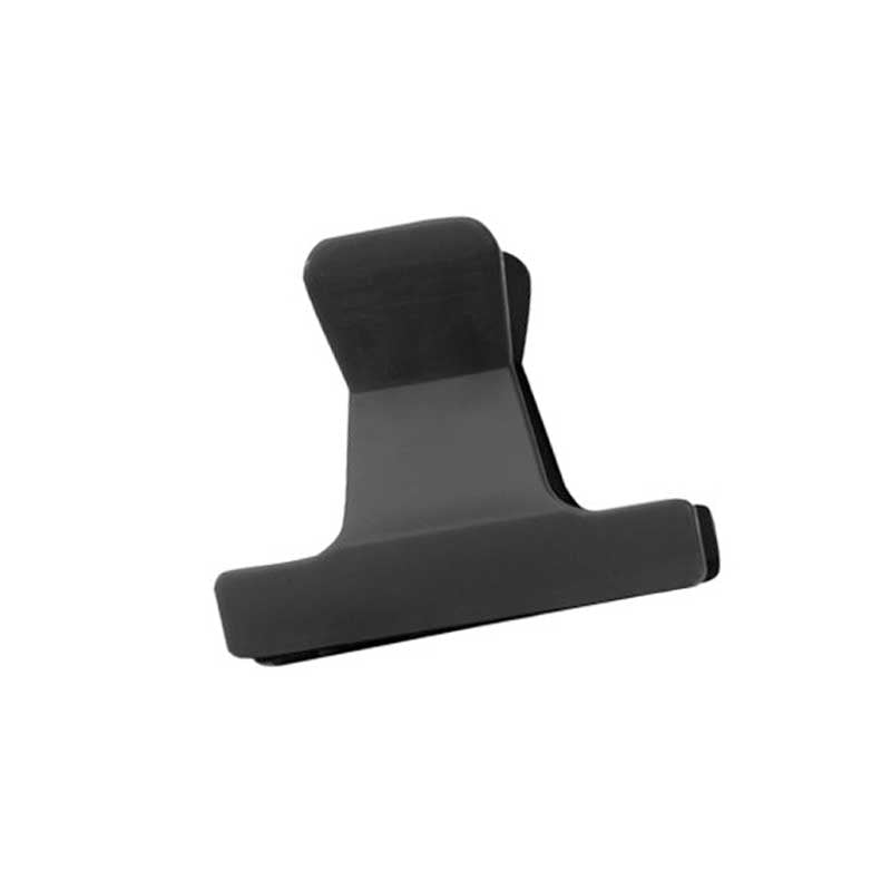 White Smoke BaBylissPRO Plastic Jaw Clips Black 12/bag