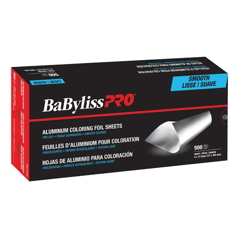 White Smoke BaBylissPRO Smooth Foil PreCut 5x12 Heavy