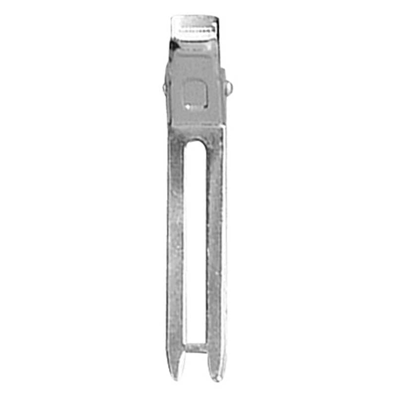 White Smoke BaBylissPRO Aluminum Silver Curl Clips 75/box