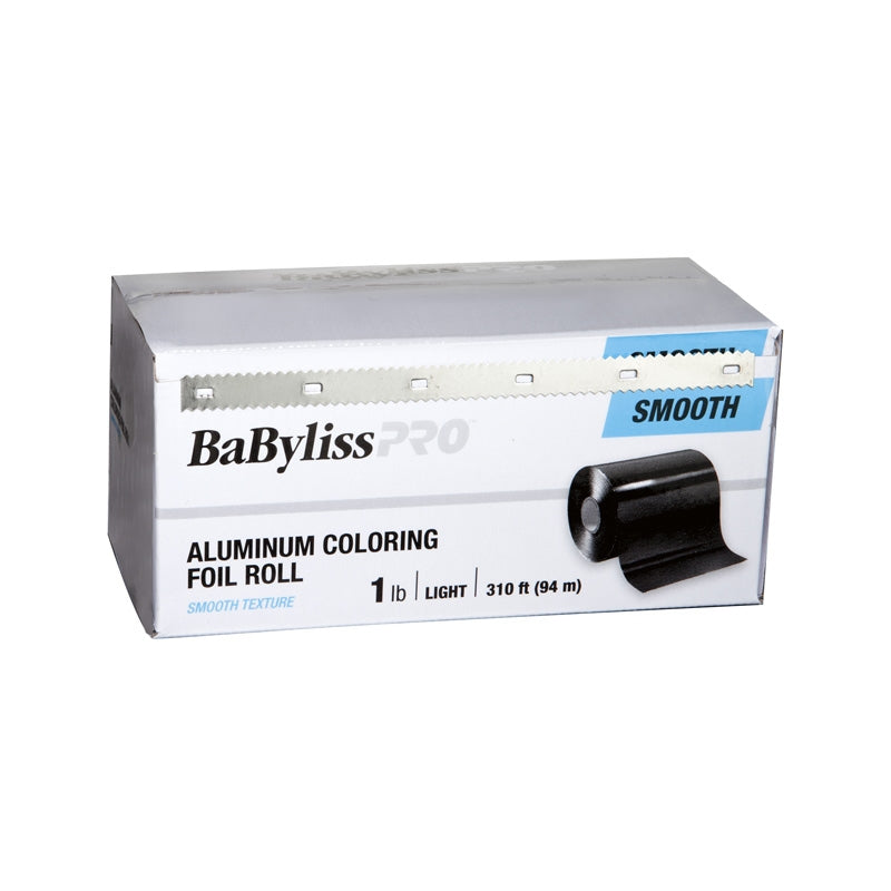 White Smoke BaBylissPRO Smooth Black Foil Roll 1lb Light