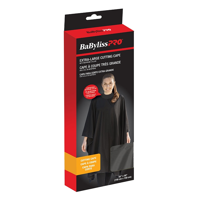 Dark Slate Gray BaBylissPRO Neoprene Collar Cutting Cape