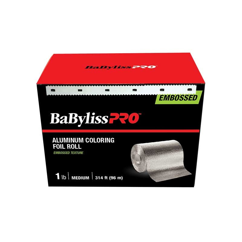 Black BaBylissPRO Rough Foil Roll 1lb Medium