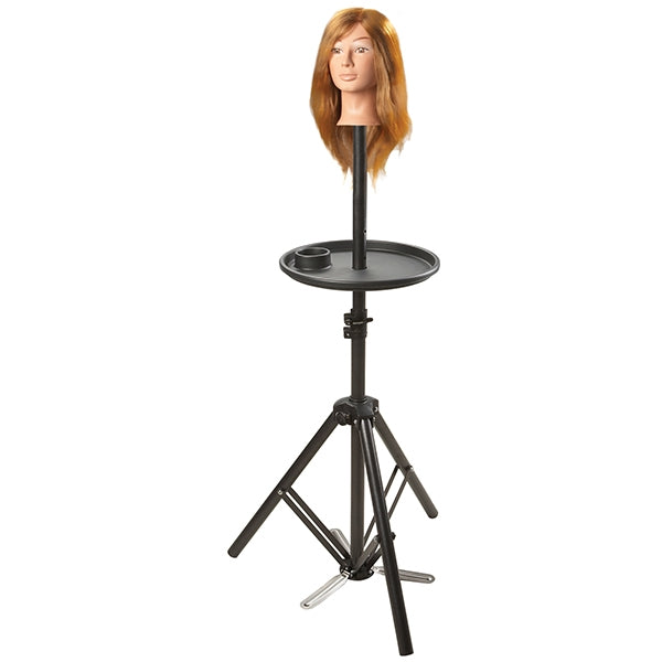 White Smoke BaBylissPRO Tripod Mannequin Holders Heavy
