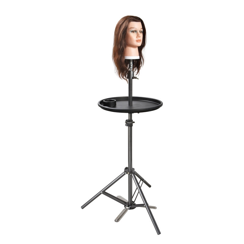 White Smoke BaBylissPRO Tripod Mannequin Holders Light