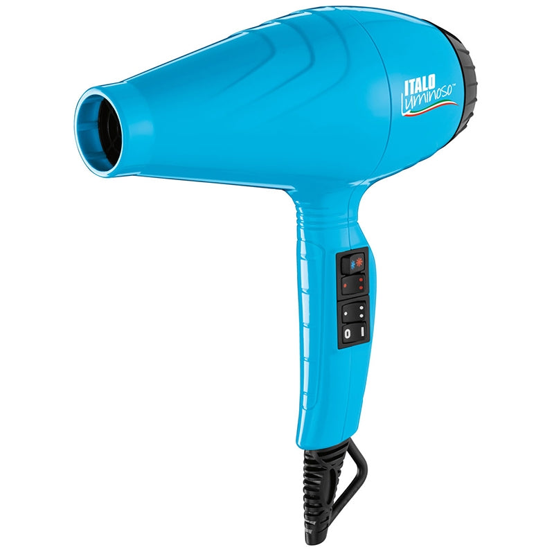White Smoke BaBylissPRO Italian Ceramic Hairdryer Blue