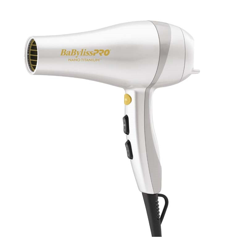 White Smoke BaBylissPRO Royale Nano Titanium Ceramic Hairdryer