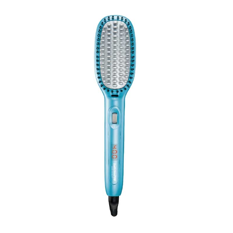 White Smoke BaBylissPRO Ionic Thermal Paddle Brush