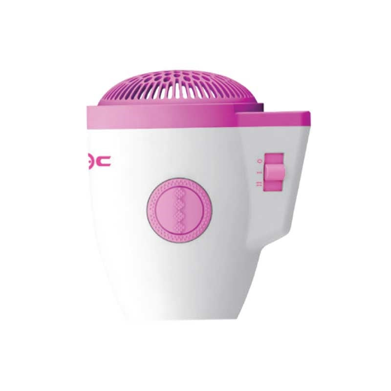 White Smoke Croc Mini Ceramic Hairdryer
