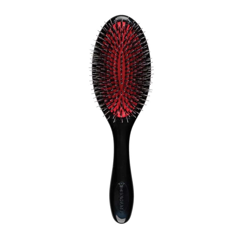 White Smoke Denman Nylon & Boar Bristle Cushion Brush