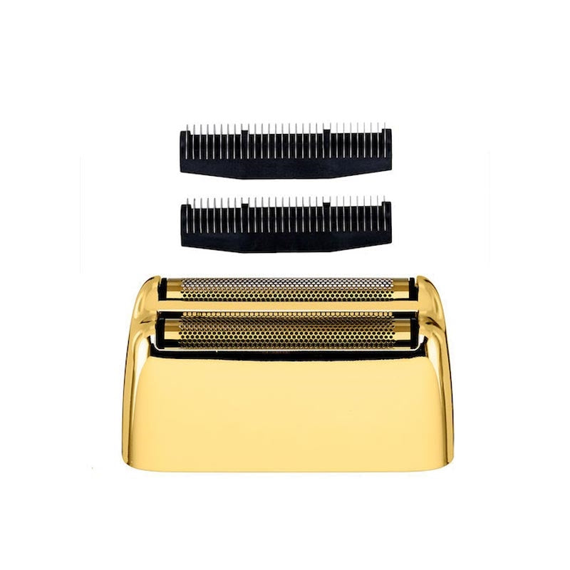 White Smoke BabylissPRO Double Foil and Cutter Gold