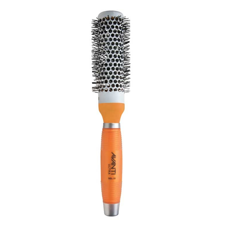 White Smoke Avanti Circular Silicone Thermal Brush 25mm