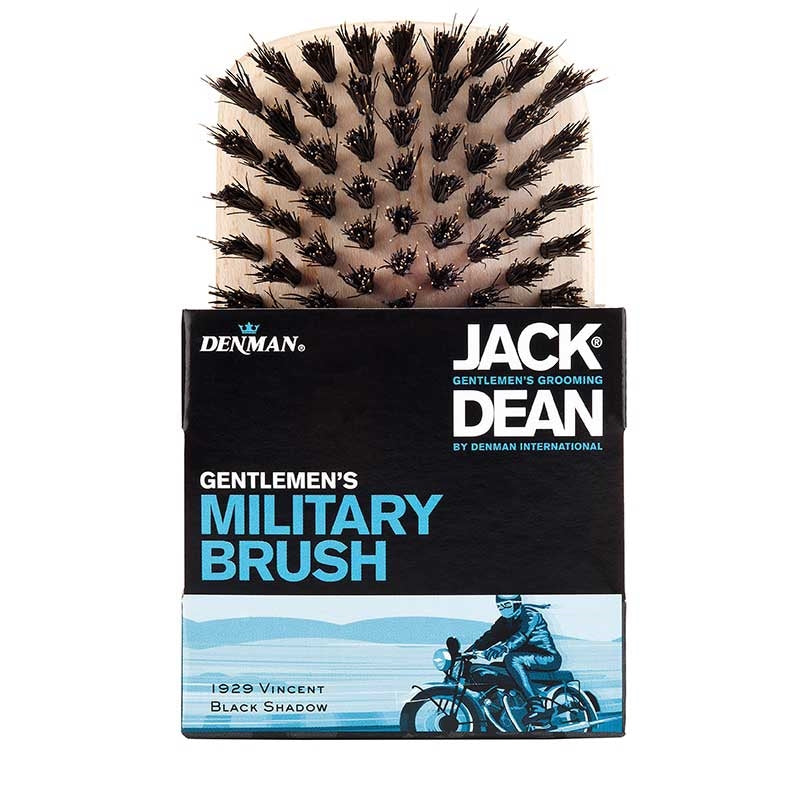 White Smoke Denman Jack Dean Brushes Military Brush