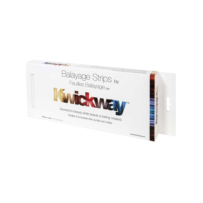 White Smoke Kwickway Balayage Strips (150) 12x5 Silver