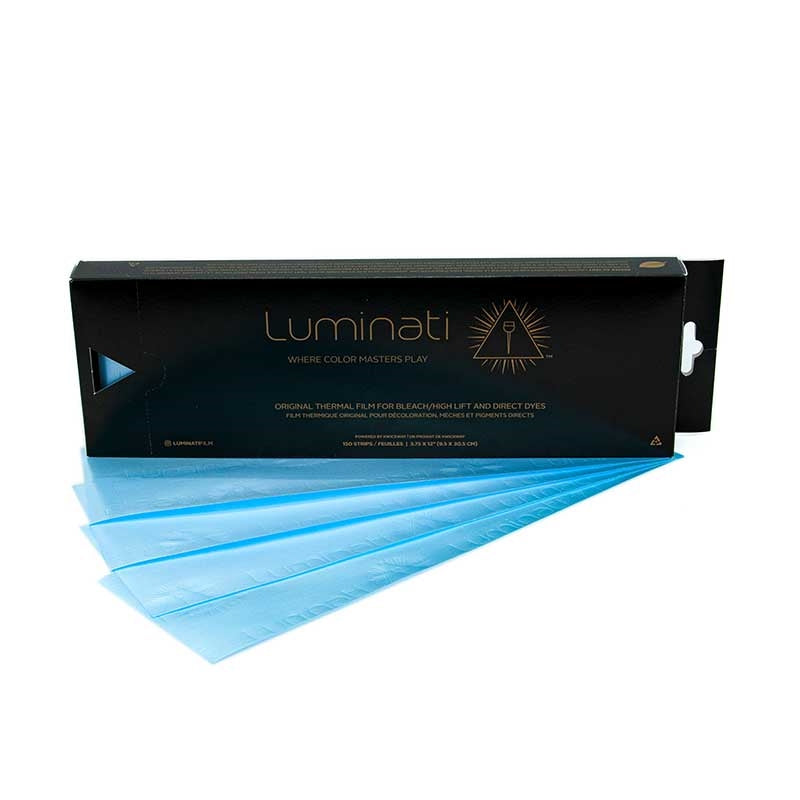White Smoke Dannyco Luminati Film Strips 12x3.75 Blue 150/box