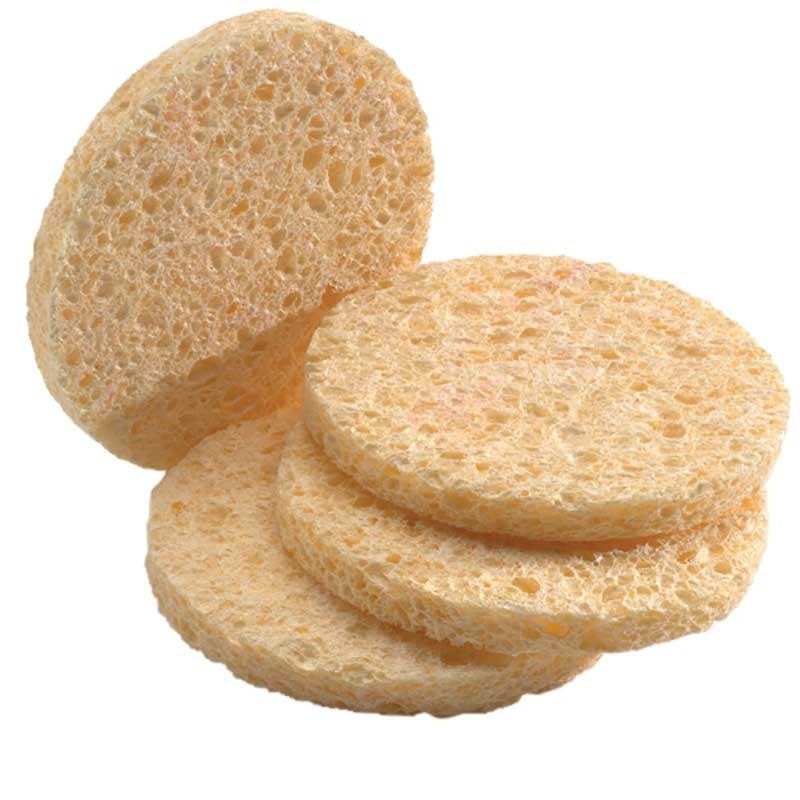 White Smoke Silkine Natural Cellulose Sponges 12pc