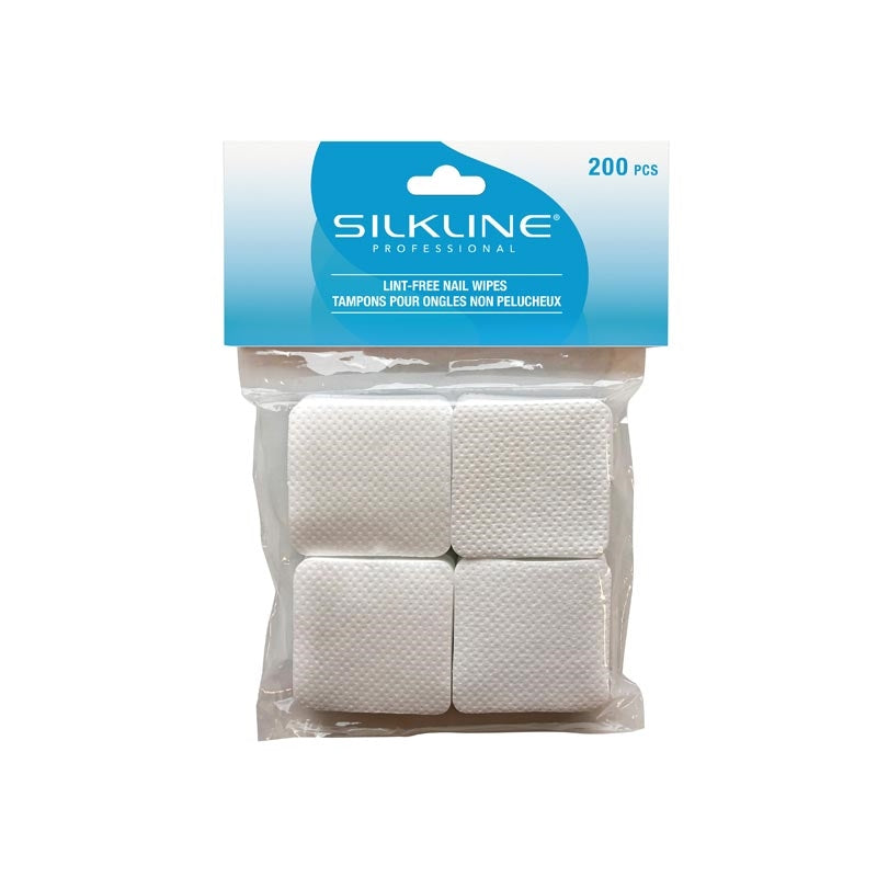 White Smoke Silkline LintFree Nail Wipes 2x2 200/bag