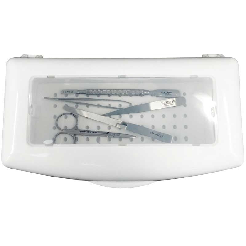 White Smoke Silkline Disinfectant Tray