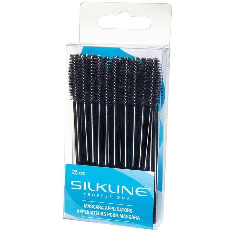 White Smoke Silkline Disposable Mascara Applicators 25/pc