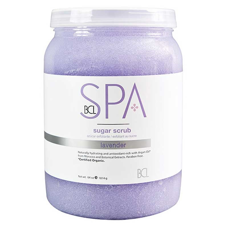 White Smoke BCL Spa Lavender Mint Sugar Scrub 64oz