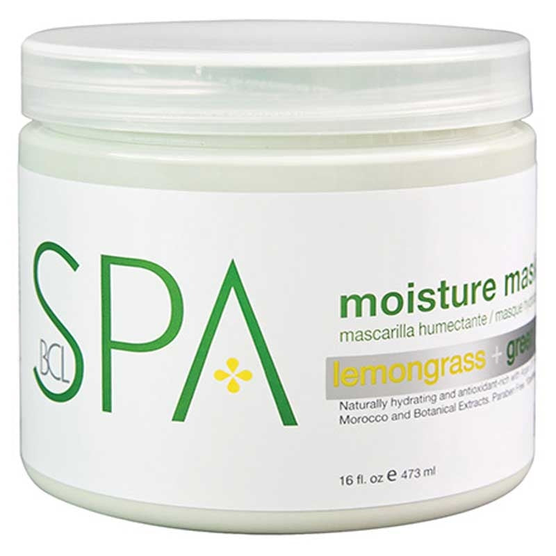 Lavender BCL Spa Lemongrass Green Tea Moisture Mask 16oz