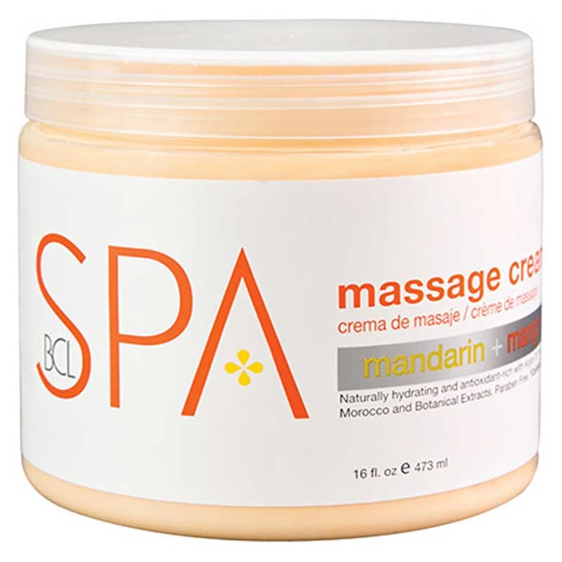 Lavender BCL Spa Mandarin Mango Massage Cream 16oz