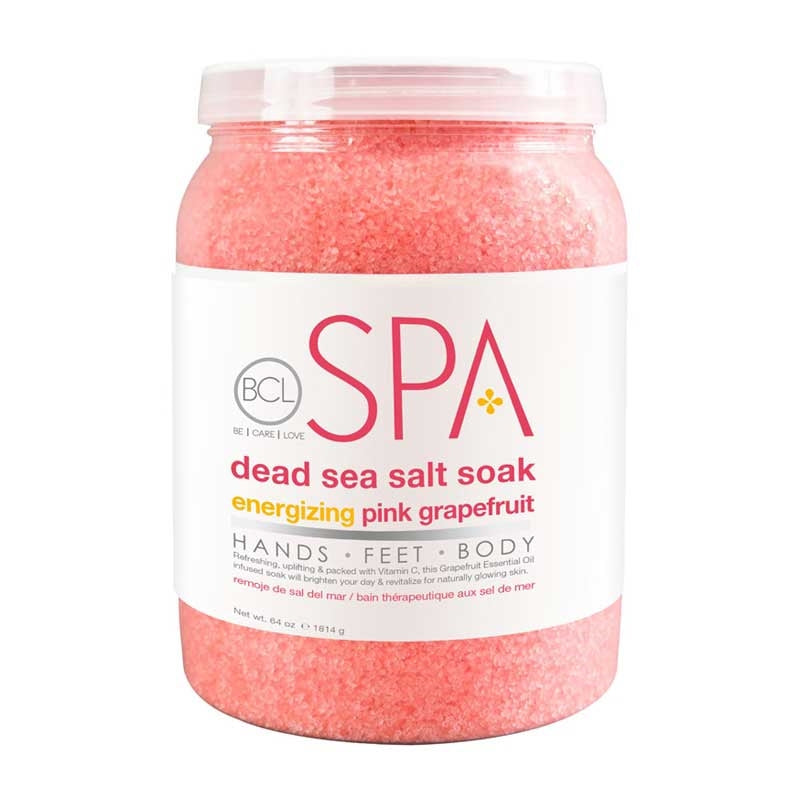 White Smoke BCL Spa Pink Grapefruit Salt Soak 64oz