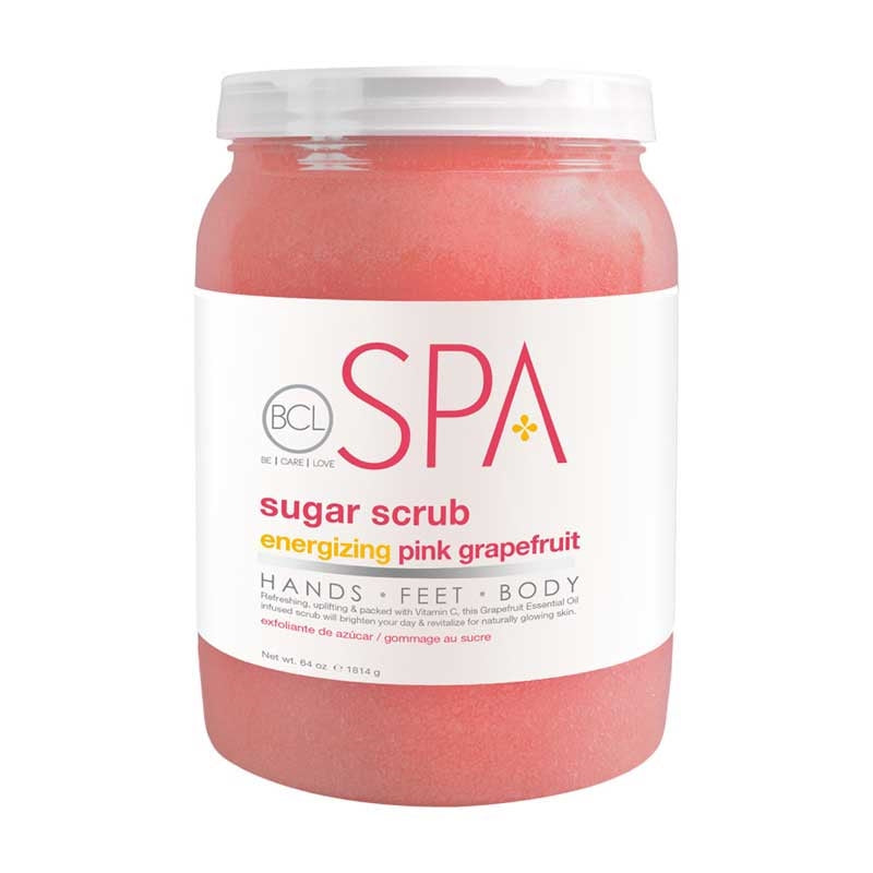 White Smoke BCL Spa Pink Grapefruit Sugar Scrub 64oz
