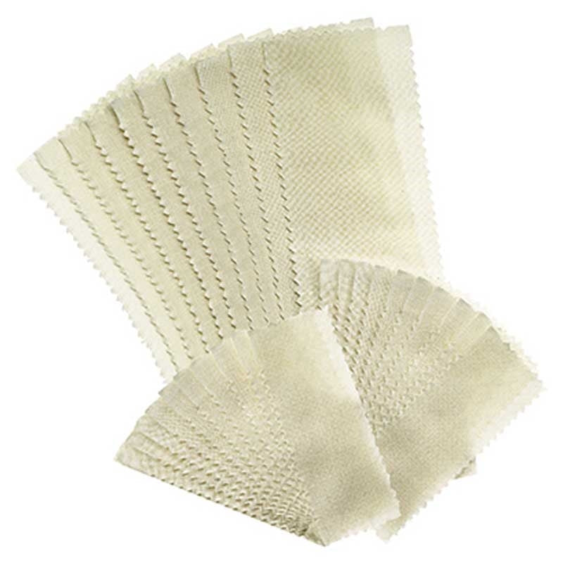 White Smoke Satin Smooth Muslin Epilating Strips 100/bag Large