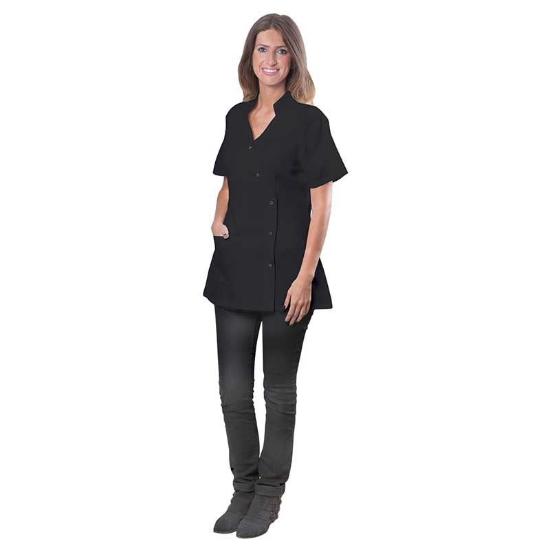 White Smoke LePro Spa Jacket Large Black