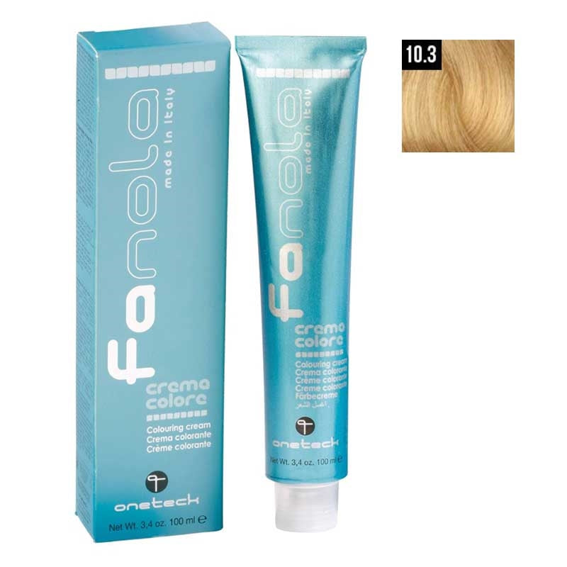 White Smoke Fanola 10.3 Golden Blonde Platinum 100ml