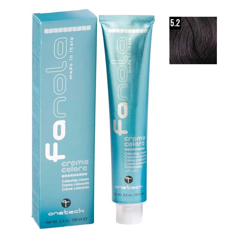 White Smoke Fanola 5.2 Violet Light Chestnut 100ml