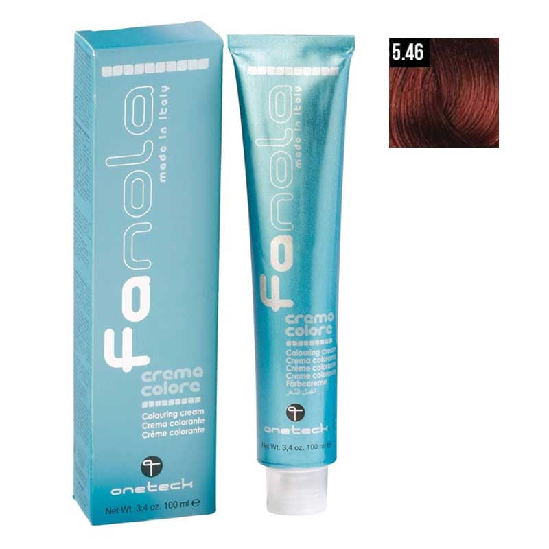 White Smoke Fanola 5.46 Copper Red Light Chestnut 100ml