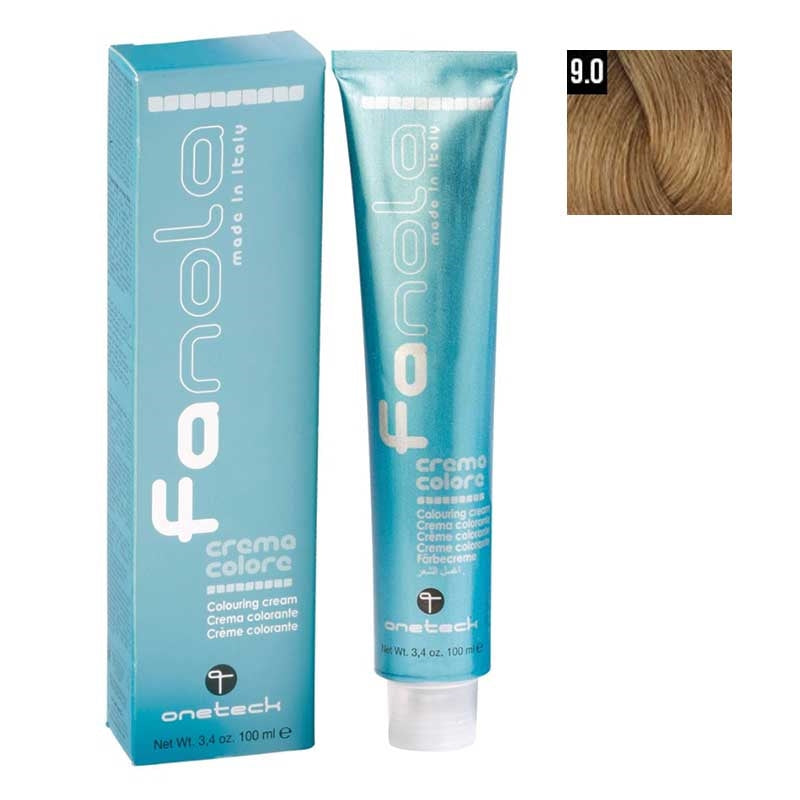 White Smoke Fanola 9.0 Natural Very Light Blonde 100ml