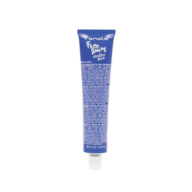 White Smoke Fanola Free Paint Electric Blue 60ml