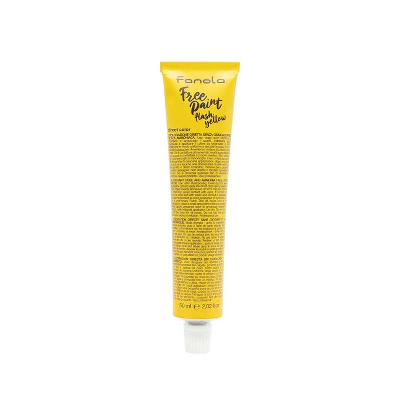 White Smoke Fanola Free Paint Flash Yellow 60ml