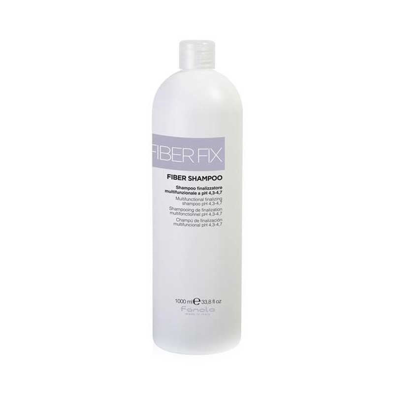 Light Gray Fanola Fiber Fix n3 Fiber Shampoo 1L