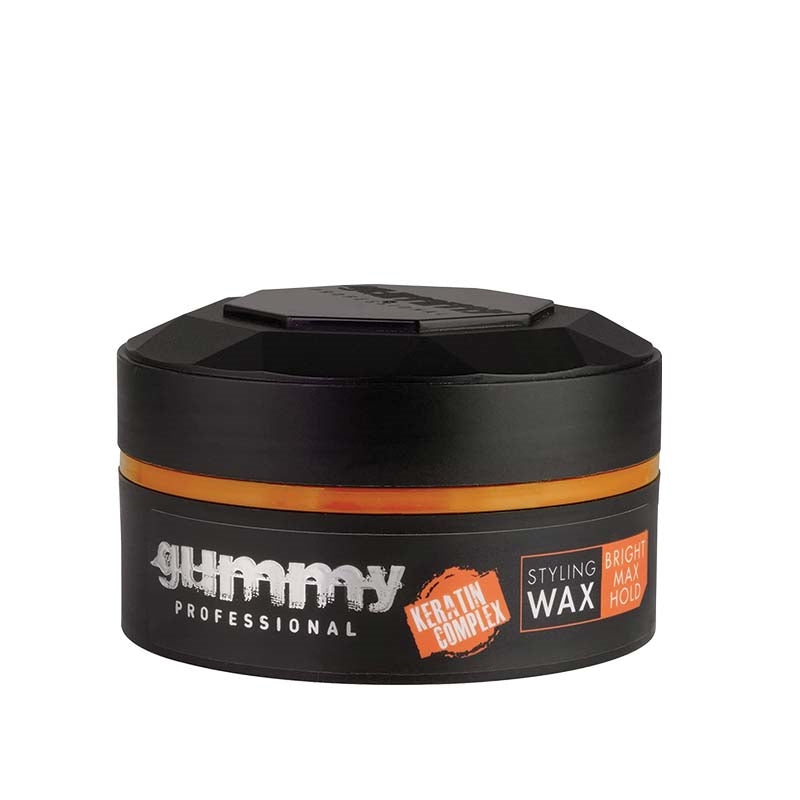 Dark Slate Gray Gummy Styling WAX Bright Finish 150ml Orange