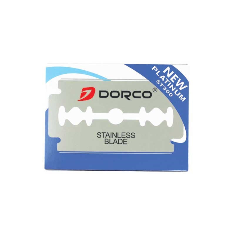 White Smoke H&R Dorco Double Edge Stainless Razor Blade (10 Blades)