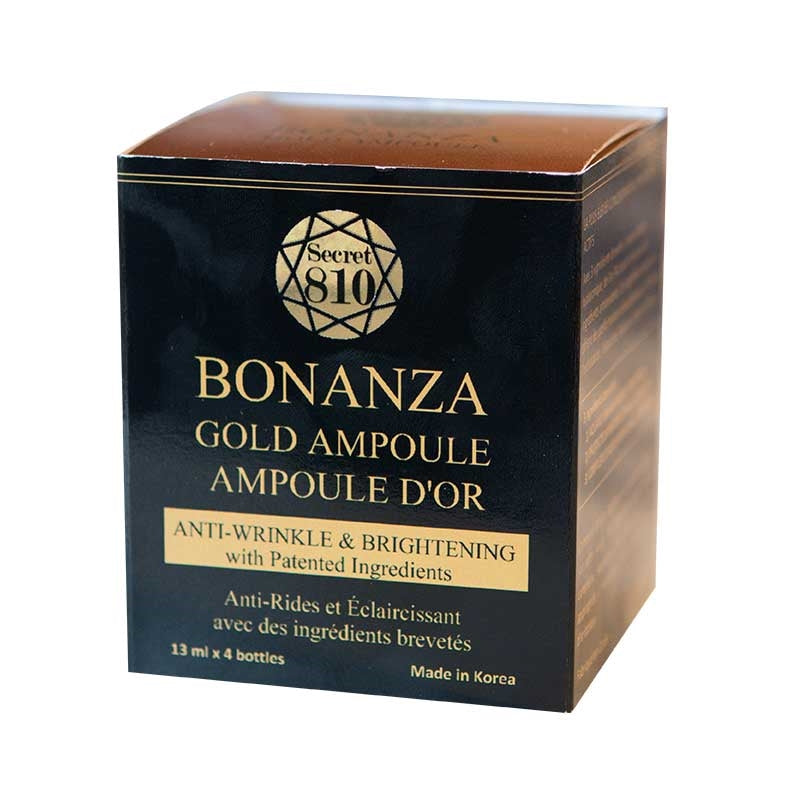 Black Bonanza Gold AntiWrinkle & Brightening Serum 4x13ml